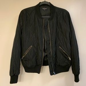 Diamond quilted bomber jacket GUC